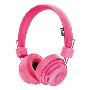 X10 Foldable Music Wireless Bluetooth Headset with Mic Support AUX-in(Pink)