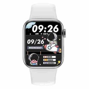 M SEVEN MAX 1.92 inch Silicone Watchband Color Screen Smart Watch(Silver)