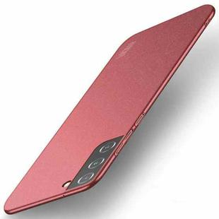 For Samsung Galaxy S22 5G MOFI Fandun Series Frosted Ultra-thin PC Hard Phone Case(Red)