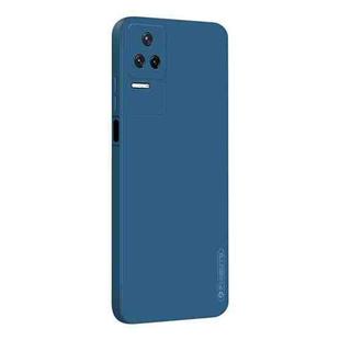 For Xiaomi Redmi K40S PINWUYO Sense Series Liquid Silicone TPU Phone Case(Blue)