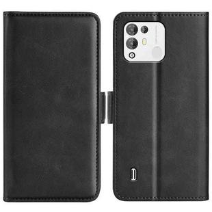 For Blackview A55 Pro Dual-side Magnetic Buckle Leather Phone Case(Black)