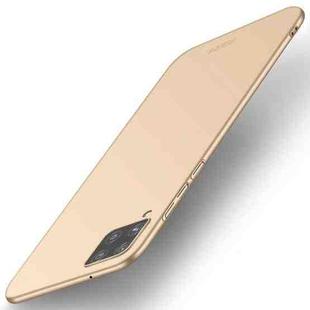 For Samsung Galaxy A42 5G / M42 5G MOFI Frosted PC Ultra-thin Hard Phone Case(Gold)
