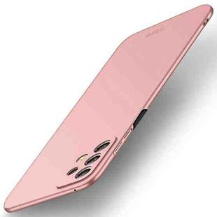 For Samsung Galaxy A53 5G MOFI Frosted PC Ultra-thin Hard Phone Case(Rose gold)