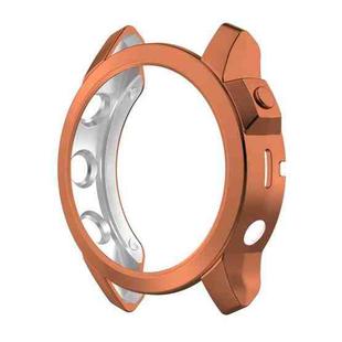 For Garmin Fenix 7X Shockproof TPU Watch Case(Rose Gold)