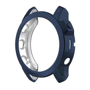 For Garmin Fenix 7X Shockproof TPU Watch Case(Dark Blue)