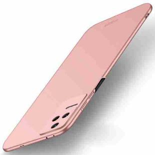 For Xiaomi Redmi K50 / K50 Pro MOFI Frosted PC Ultra-thin Hard  Phone Case(Rose Gold)