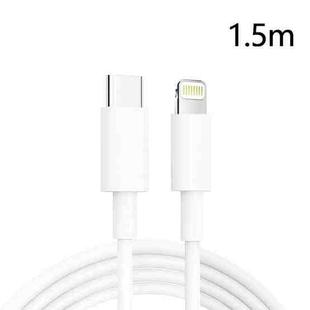 1.5m PD30W USB-C / Type-C to 8 Pin Fast Charging Data Cable for iPhone Series