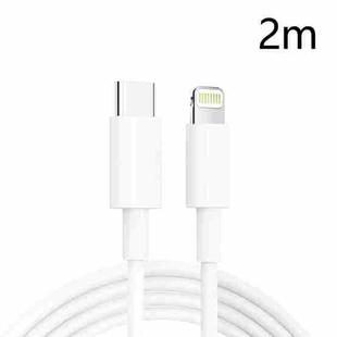 2m PD30W USB-C / Type-C to 8 Pin Fast Charging Data Cable for iPhone Series
