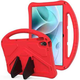 For Motorola Moto Tab G70 EVA Shockproof Tablet Case with Holder(Red)