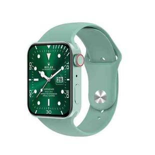 W7 Pro 1.75 inch Color Screen Smart Watch,Support Body Temperature Monitoring / Heart Rate Monitoring(Green)