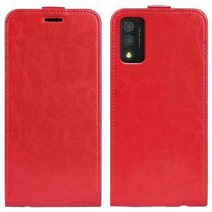 For TCL 30T R64 Texture Single Vertical Flip Leather Phone Case(Red)