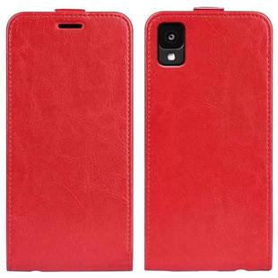 For TCL 30Z R64 Texture Single Vertical Flip Leather Phone Case(Red)