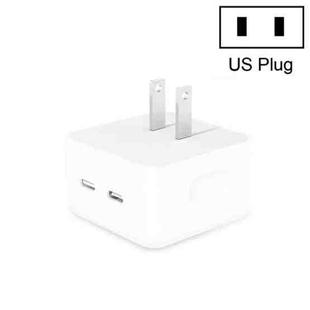 SDC-40W Dual PD USB-C / Type-C Charger for iPhone / iPad Series, US Plug