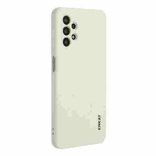 For Samsung Galaxy A32 5G ENKAY Liquid Silicone Soft Shockproof Phone Case(Beige)