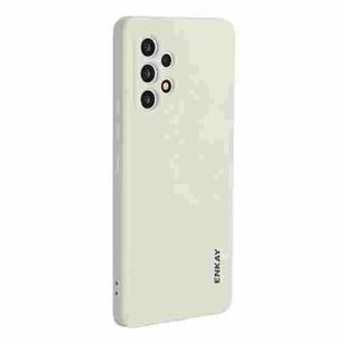For Samsung Galaxy A53 5G ENKAY Liquid Silicone Soft Shockproof Phone Case(Beige)