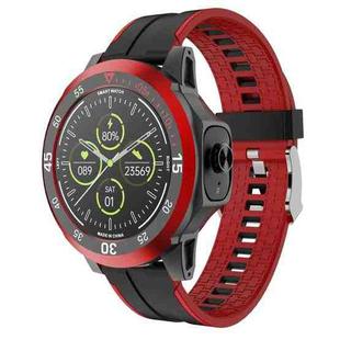 N16 1.28 inch Color Screen Smart Watch,Support Heart Rate Monitoring/Blood Pressure Monitoring(Red)