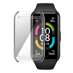 For Huawei Band 7/6 / Honor Band 6 ENKAY Hat-Prince Full Coverage Transparent Soft TPU Case with Screen Protection