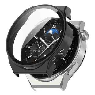 For Huawei GT3 Pro 46mm PC + Tempered Film All-in-one All-inclusive Watch Protective Case(Black)