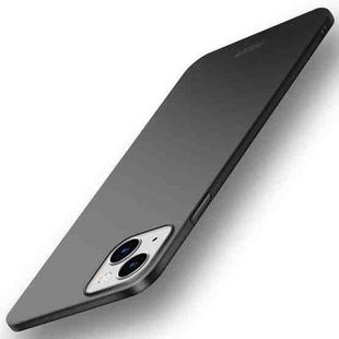 For iPhone 14 MOFI Frosted PC Ultra-thin Hard Case (Black)