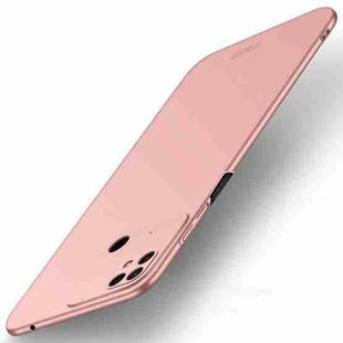 For Xiaomi Redmi 10C / Redmi 10 Power MOFI Frosted PC Ultra-thin Hard Case(Rose gold)