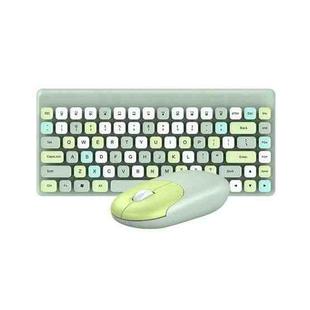 QW02 Wireless Keyboard Mouse Set(Green)