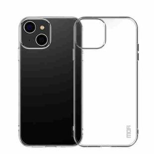 For iPhone 14 Plus MOFI Ming Series Ultra-thin TPU Phone Case (Transparent)