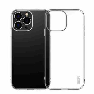 For iPhone 14 Pro Max MOFI Ming Series Ultra-thin TPU Phone Case (Transparent)