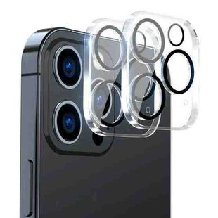 For iPhone 13 Pro / 13 Pro Max 2pcs ENKAY Hat-Prince 9H Rear Camera Lens Tempered Glass Film
