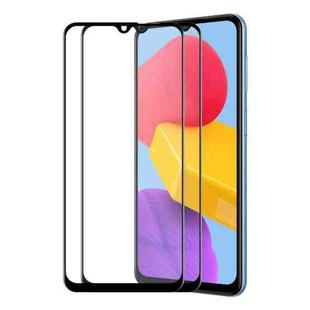 2 PCS For Samsung Galaxy M13 4G / F13 4G ENKAY Hat-Prince 6D Full Glue Tempered Glass Full Film