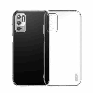 For Xiaomi Redmi Note 11T SE / Note 10 5G MOFI Ming Series Ultra-thin TPU Phone Case(Transparent)