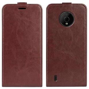 For Nokia C200 R64 Texture Vertical Flip Leather Phone Case(Brown)