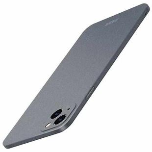 For iPhone 14 MOFI Fandun Series Frosted PC Ultra-thin Phone Case(Gray)