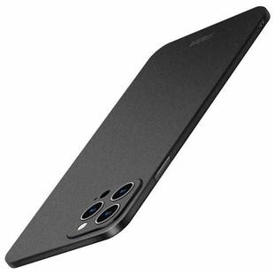 For iPhone 14 Pro MOFI Fandun Series Frosted PC Ultra-thin Phone Case(Black)