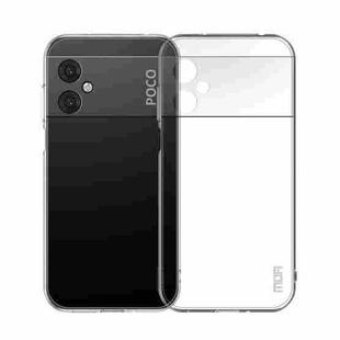 For Xiaomi Poco M4 5G MOFI Ming Series Ultra-thin TPU Phone Case(Transparent)