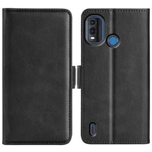 For Nokia G11 Plus Dual-side Magnetic Buckle Horizontal Flip Leather Phone Case(Black)