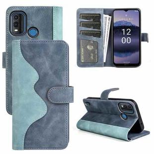 For Nokia G11 Plus Stitching Horizontal Flip Leather Phone Case(Blue)