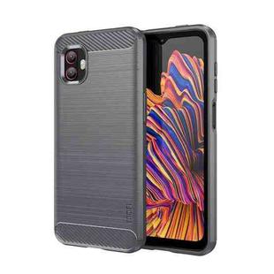For Samsung Galaxy Xcover6 Pro / Xcover Pro 2 MOFI Gentleness Brushed Carbon Fiber Soft TPU Case(Gray)