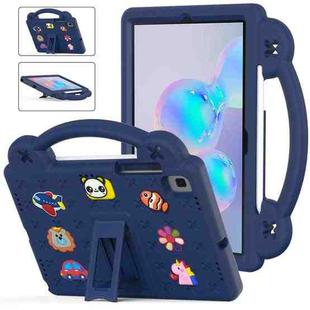 For Samsung Galaxy Tab S6 10.5 2019 T860/T865 Handle Kickstand Children EVA Shockproof Tablet Case(Navy Blue)
