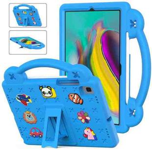 For Samsung Galaxy Tab S5e 10.5 2019 T720/T725 Handle Kickstand Children EVA Shockproof Tablet Case(Sky Blue)