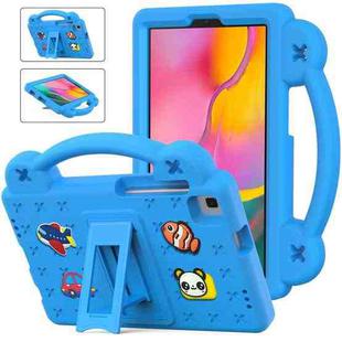 For Samsung Galaxy Tab A 8.0 2019 T290 / T295 Handle Kickstand Children EVA Shockproof Tablet Case(Sky Blue)