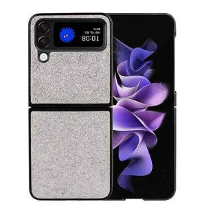 For Samsung Galaxy Z Flip4 Silk Texture Phone Case(Gray)