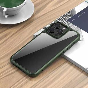 For iPhone 14 Pro TPU + PC Phone Case(Dark Green)