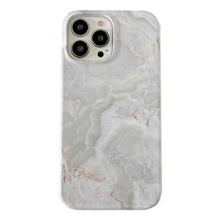For iPhone 11 Pro Max Marble Pattern Phone Case (Grey)