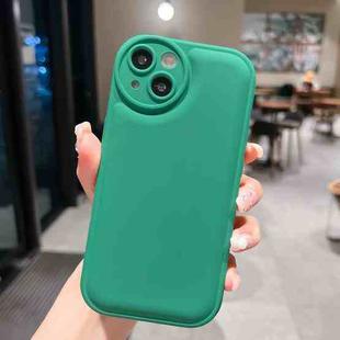 For iPhone 13 Liquid Airbag Decompression Phone Case(Retro Green)