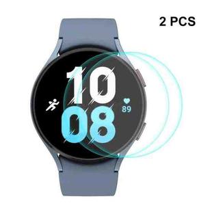 2 PCS For Samsung Galaxy Watch5 44mm ENKAY 0.2mm 9H Tempered Glass Screen Protector Watch Film