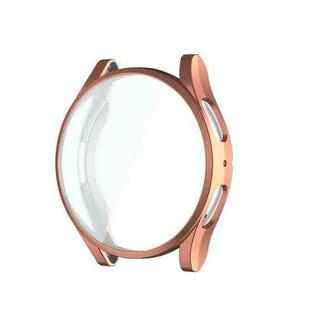 For Samsung Galaxy Watch5 44mm ENKAY Hat-Prince Full Coverage Electroplated Soft TPU Case(Rose Gold)