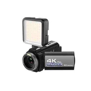 224KM 48MP 3.0 inch Touch Screen Night Vision IR 16X Digital Zoom 4K Professional WiFi Video Camera Camcorder, Model:Standard + Fill Light
