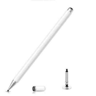 AT-29  High Accuracy Single Use Magnetic Suction Passive Capacitive Pen Mobile Phone Touch Stylus with 1 Pen Head(White)