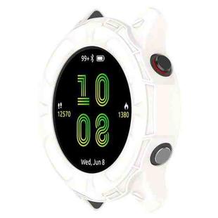 For Garmin Forerunner 955 Shockproof TPU Protective Watch Case(White)