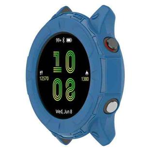 For Garmin Forerunner 255 Shockproof TPU Protective Watch Case(Blue)